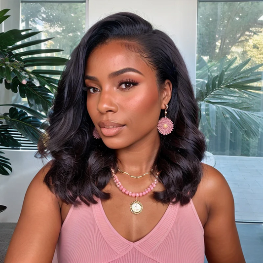 13x4 Perruque Naturelle HD Lace Frontal Body Wave Cheveux Humains