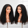 Perruque Frisée Douce De Cheveux De Bébé De Vague D'eau Frontale De Dentelle Des Bords 3c Réalistes 13x4