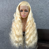 Linktohair Perruque Body Wave Blonde 613 Avec Fermeture Hd 5x5 Sans Colle Avec Capuchon Dôme 3d Sécurisé