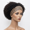 Perruque De Remise En Forme | Perruques De Cheveux Humains Bandeau Court Bouclé