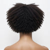 Perruque De Remise En Forme | Perruques De Cheveux Humains Bandeau Court Bouclé