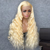 Séparation Libre 13x4 Blonde 613 Dentelle Frontale Vague De Corps Cheveux Humains