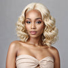 # 613 Blonde Bobbi Boss Look Put On And Go Réaliste Loose Wave 5x5 Fermeture Lace Wig