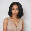 LinktoHair Coiffures tressées noires naturelles Bob Wigs Micro Twists sénégalais