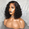 Perruque courte Bob avec fermeture en dentelle 5x5 Deep Wave de LinktoHair