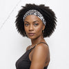 Perruque De Remise En Forme | Perruques De Cheveux Humains Bandeau Court Bouclé