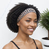 Perruque De Remise En Forme | Perruques De Cheveux Humains Bandeau Court Bouclé
