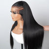 Linktohair Perruque Pré-Tressée Droite 13x4 Dentelle Frontale Perruques 100% Cheveux Humains