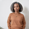 Perruque Lace Front Wig HD 13x4 aux cheveux gris poivre et sel 100 % humains
