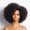 Perruque En Dentelle Minimaliste Sans Colle Rebondissante Afro Curl Avec Partie Latérale