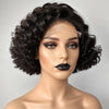 Boss Lady Style | Wear &amp; Go Hair Curly Short Cut 5x5 Lace Front Kinky Edges Wig 100% Human Hair
